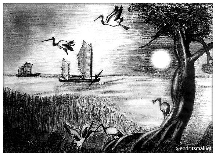 Nature Pencil Drawing by endritsmakiqiart on DeviantArt