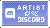 Discord App Stamp - Artist On Discord (Free!) by 3wyl