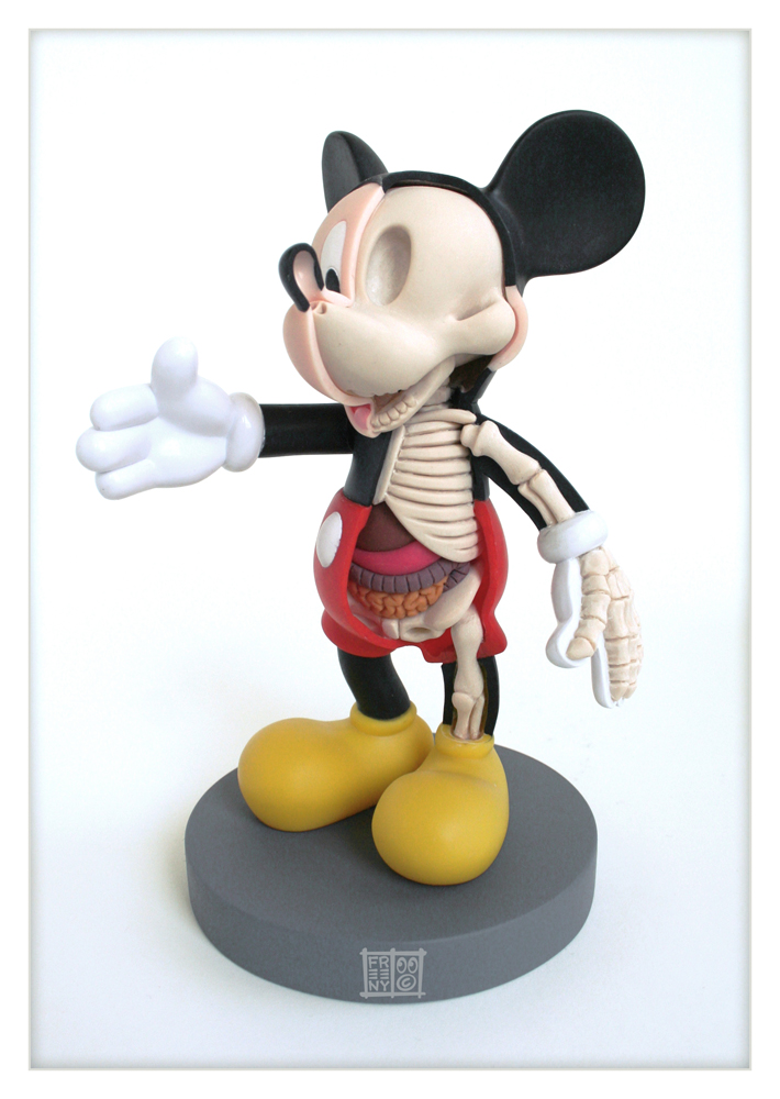 Mickey Mouse Anatomy Sculpt x by freeny