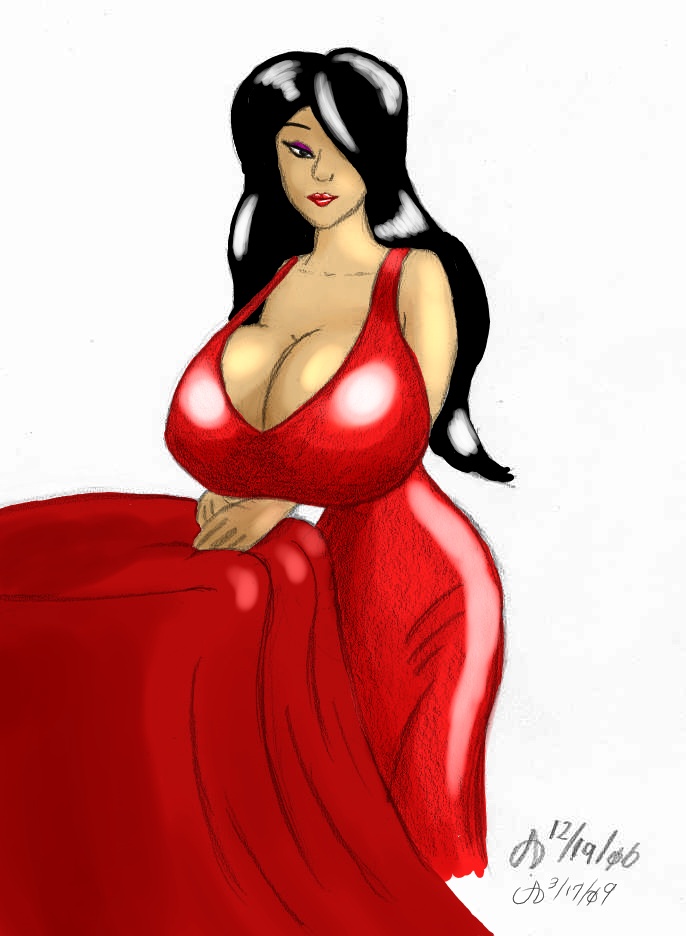 Big Red Dress by ArchangelDreadnought