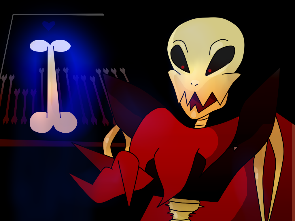 Underfell Papyrus by sorrowscall on DeviantArt