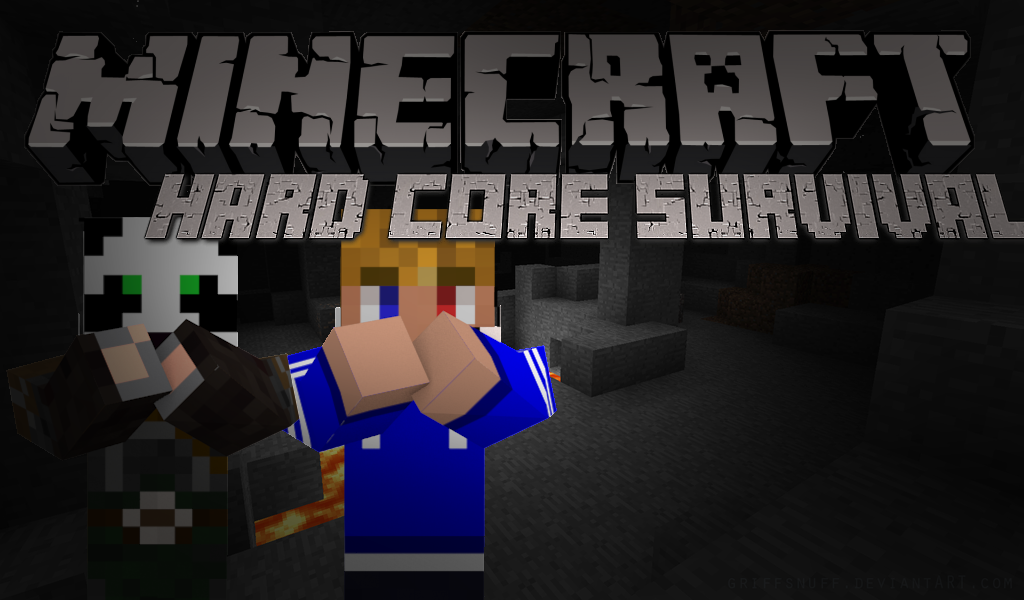 Minecraft HardCore Survival Thumbnail by fr0zenWolf on DeviantArt