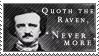 Edgar Allen Poe stamp by Kixxar