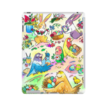 Easter egg party iPad case