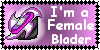 Female Blader Stamp by Sabor-X