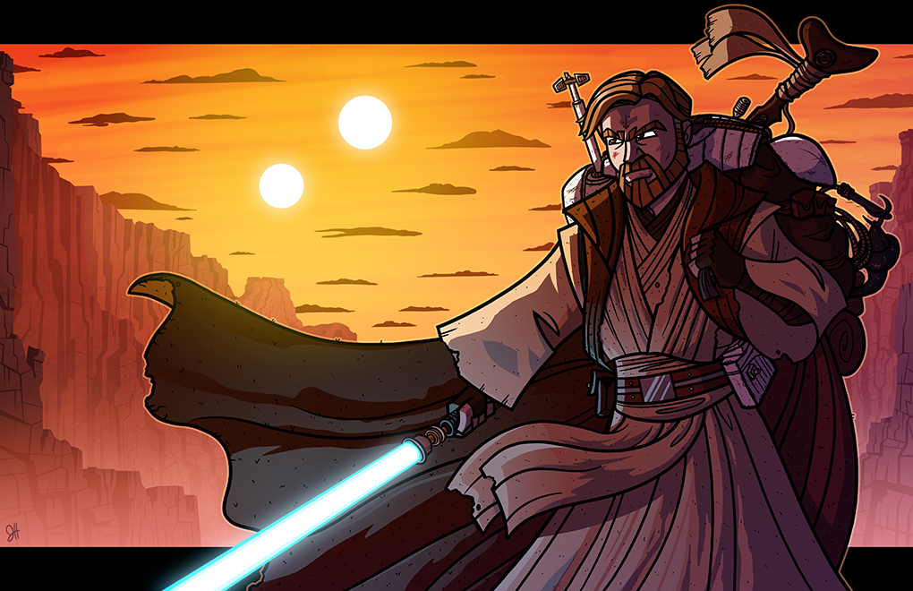 A New Home - Obi-Wan Kenobi by JoeHoganArt