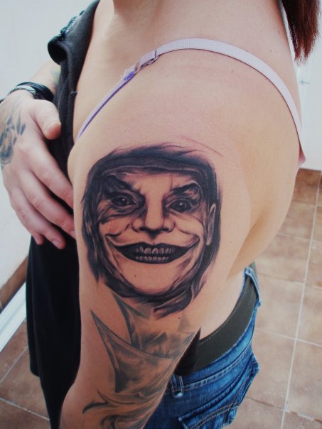  Gambar  35 Tattoos Joker  Smile Gambar  Tattoo di Rebanas 