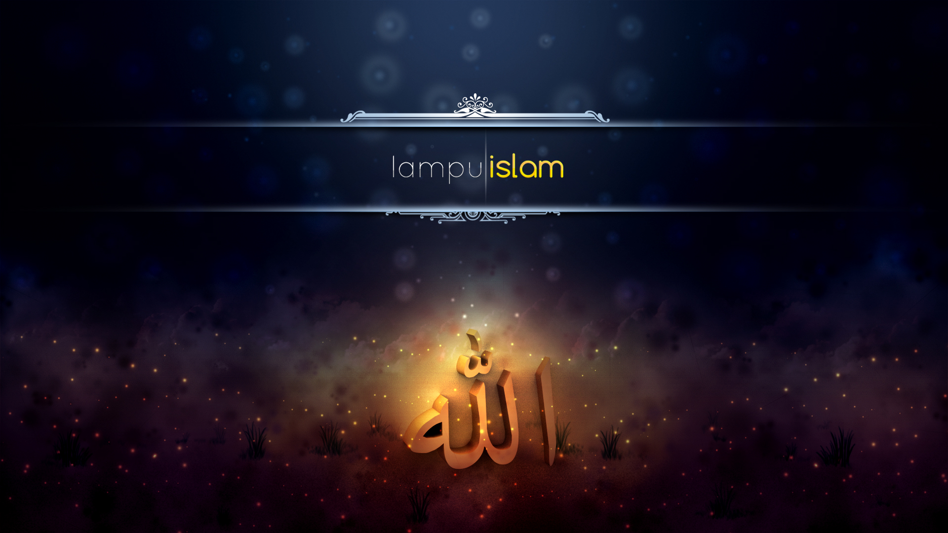 Elegant Islamic Background (Allah) by Bujairimi on DeviantArt