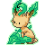 Shiny Leafeon by cloudylicious