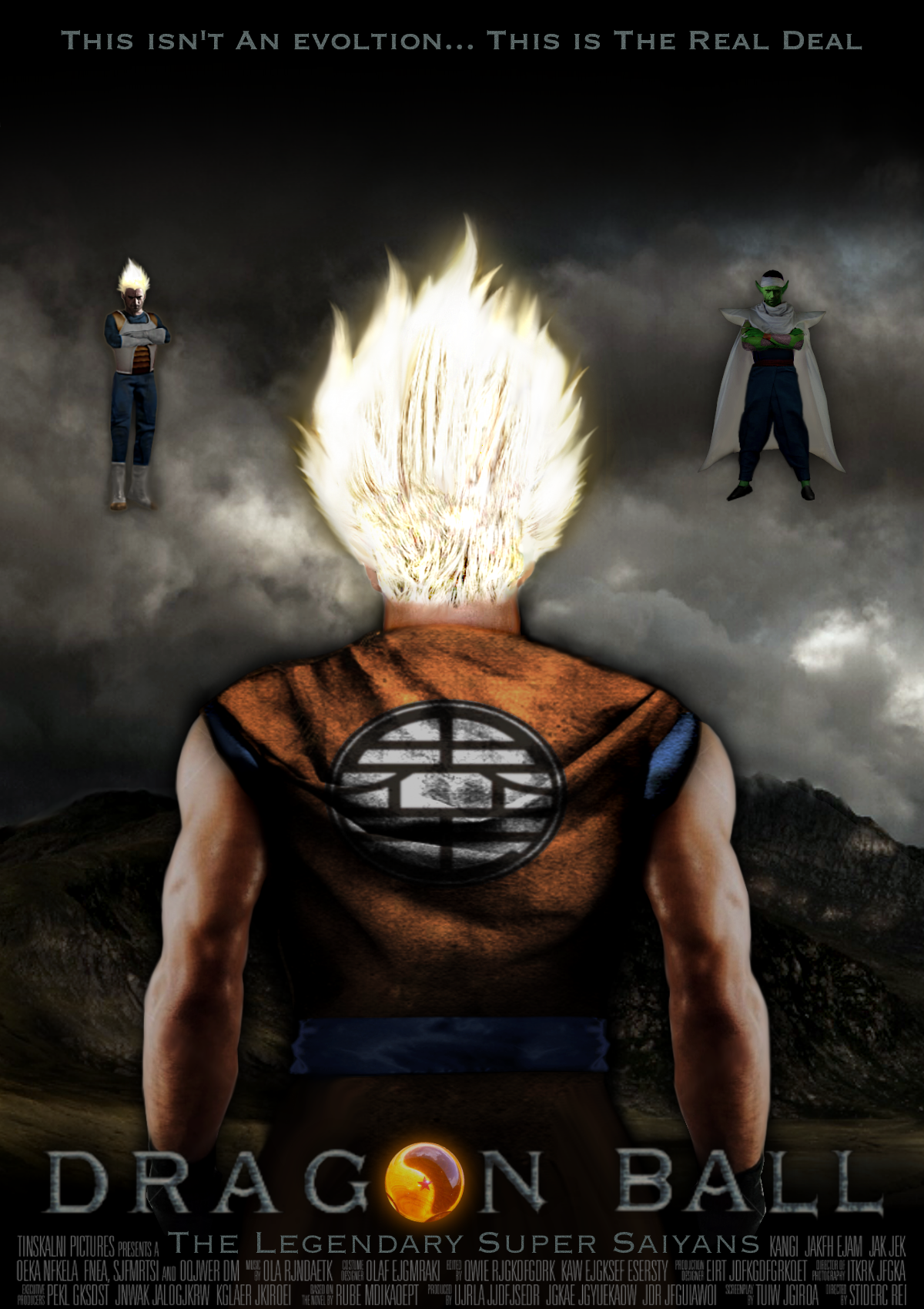 Dragon Ball Live Action Movie Poster By Tony Antwonio Dalw8y9 