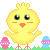 Happy Easter Chicken Icon by celiney-chan