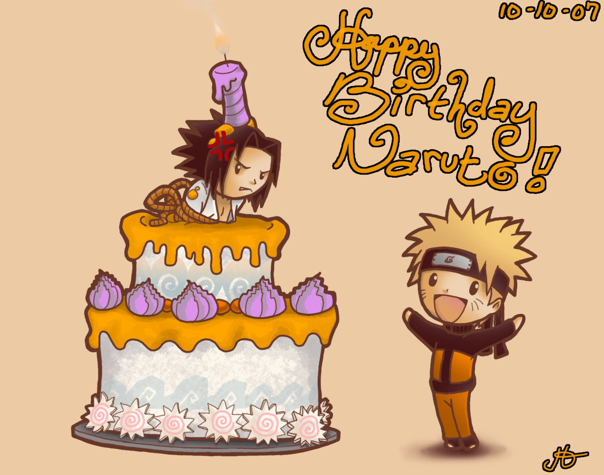 Happy Birthday Naruto by HokkaidoJH on DeviantArt