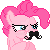 Pinkie Mustache