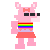 Candy The Pink Cat pixel icon by SonicTheDashie