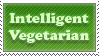 Intelligent Vegetarian Stamp by Clockwerk-chan