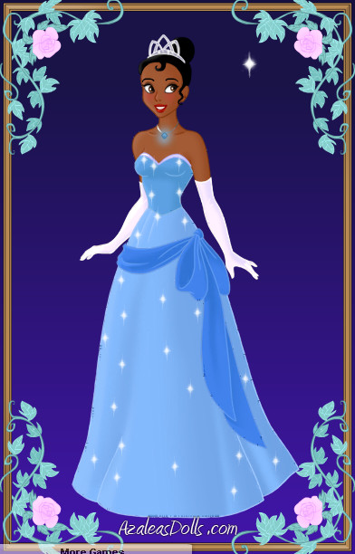 Tiana Blue Princess Dress by zozelini on DeviantArt