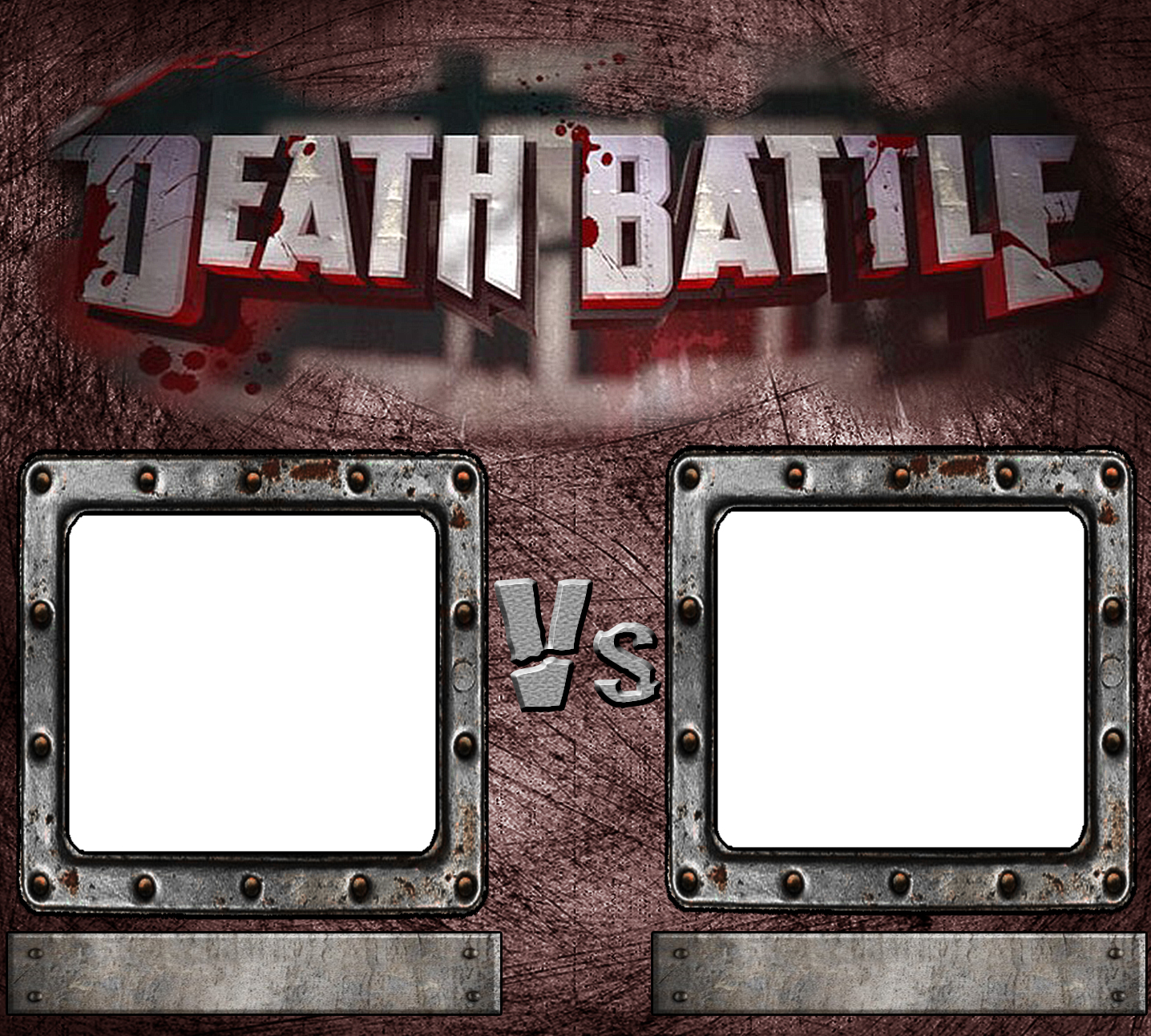Create Your Own DEATH BATTLE! (RustMetal Template) by CLANNADAT on