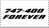 747-400 Forever stamp by dev-catscratch