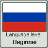 Russian language level BEGINNER by TheFlagandAnthemGuy