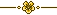 Pixel Flower Divider - Yellow