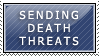 Anti death threat stamp by SparDanger