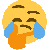 thinking crying emoji