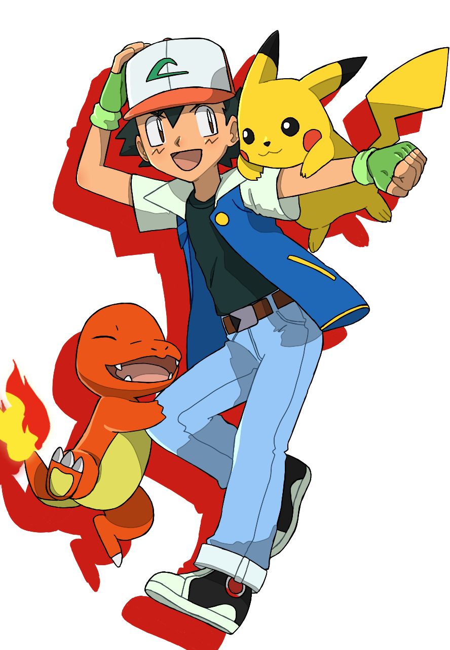 human characters in Pokémon, Dawn (Trainer), Ash (Trainer 
