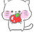 Neko Emoji-11 (I luv apples) [V1]