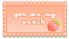 you are my peach by baIIgag
