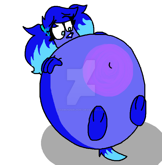 Blueberry Roblox Inflation - blue roblox character girl