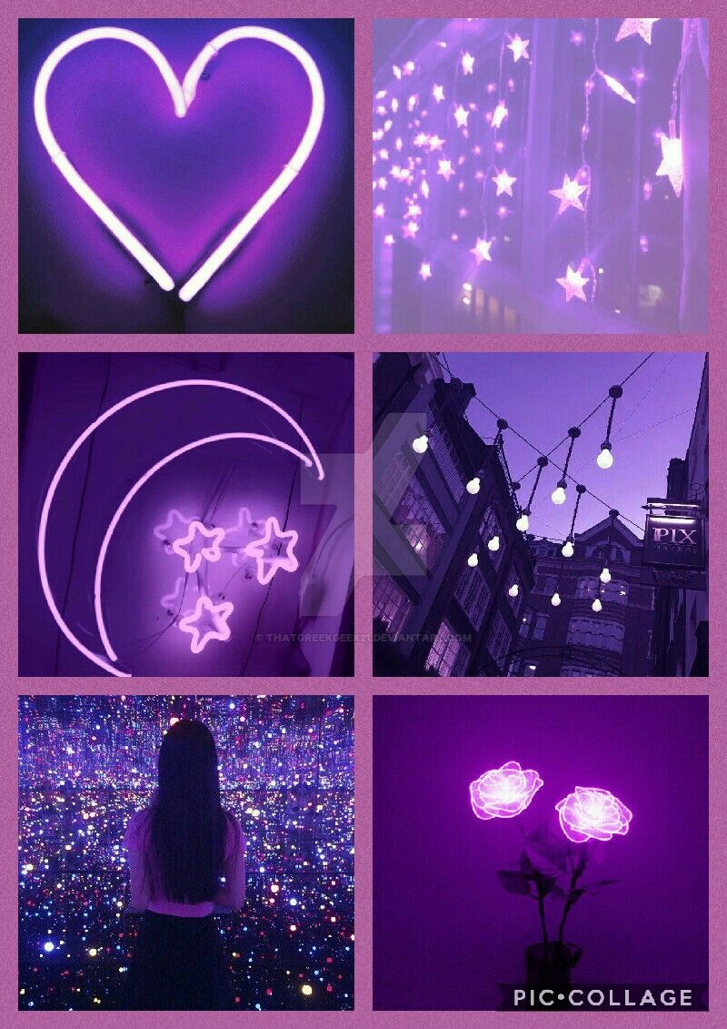 Purple Aesthetic Collage by ThatGreekGeek21 on DeviantArt