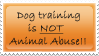 Dog training stamp by CaveLupa