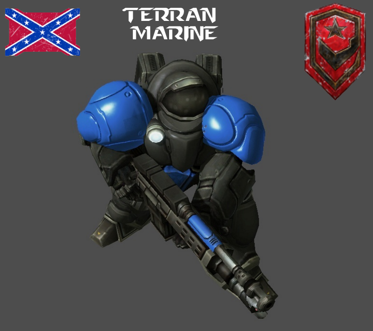 StarCraft 1 - Terran Marine by HammerTheTank
