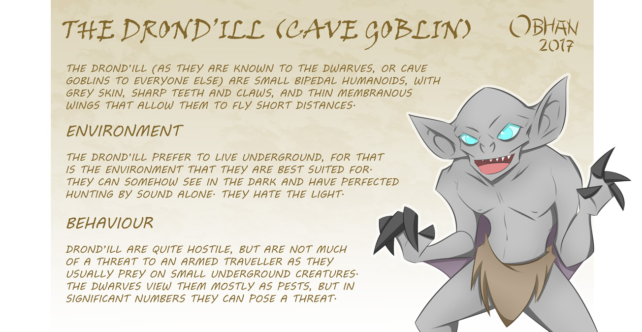 KTS RACES - Drond'Ill (Cave Goblins) by Obhan on DeviantArt