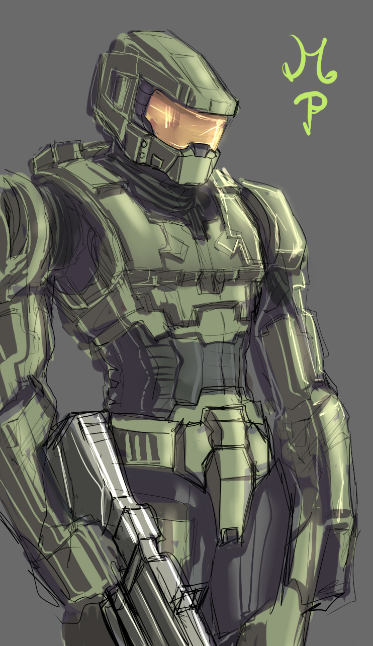 Master Chief by ManiacPaint on DeviantArt