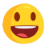 Messenger Smiling Face With Open Mouth emoji