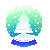 Green Snow Globe