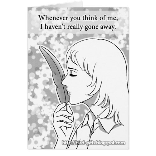 Never Really Gone Away Greeting Card