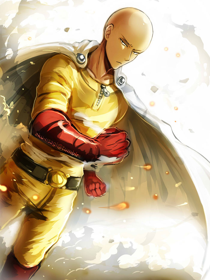 One Punch Man Saitama By Evil Usagi On Deviantart