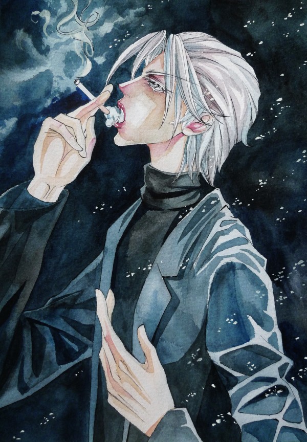 Draco Malfoy and a moon light by asahikawa-arashi on DeviantArt