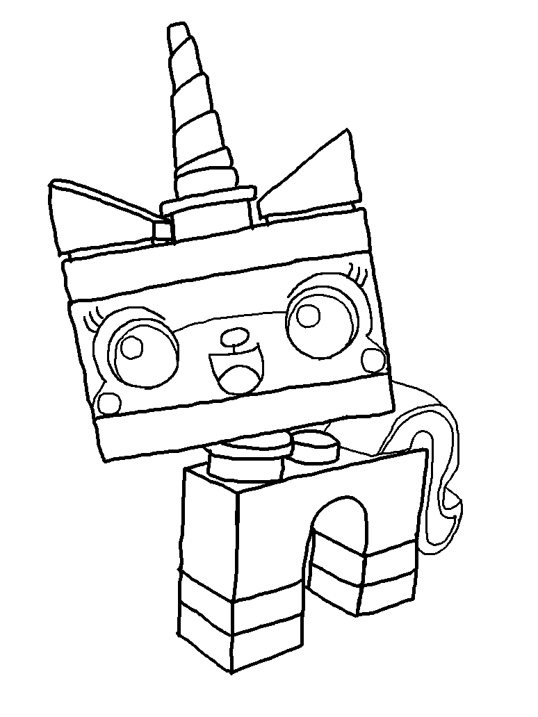 uni kitty lego movie coloring pages - photo #12