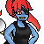 Requested duo Icon Undyne (With Papyrus)