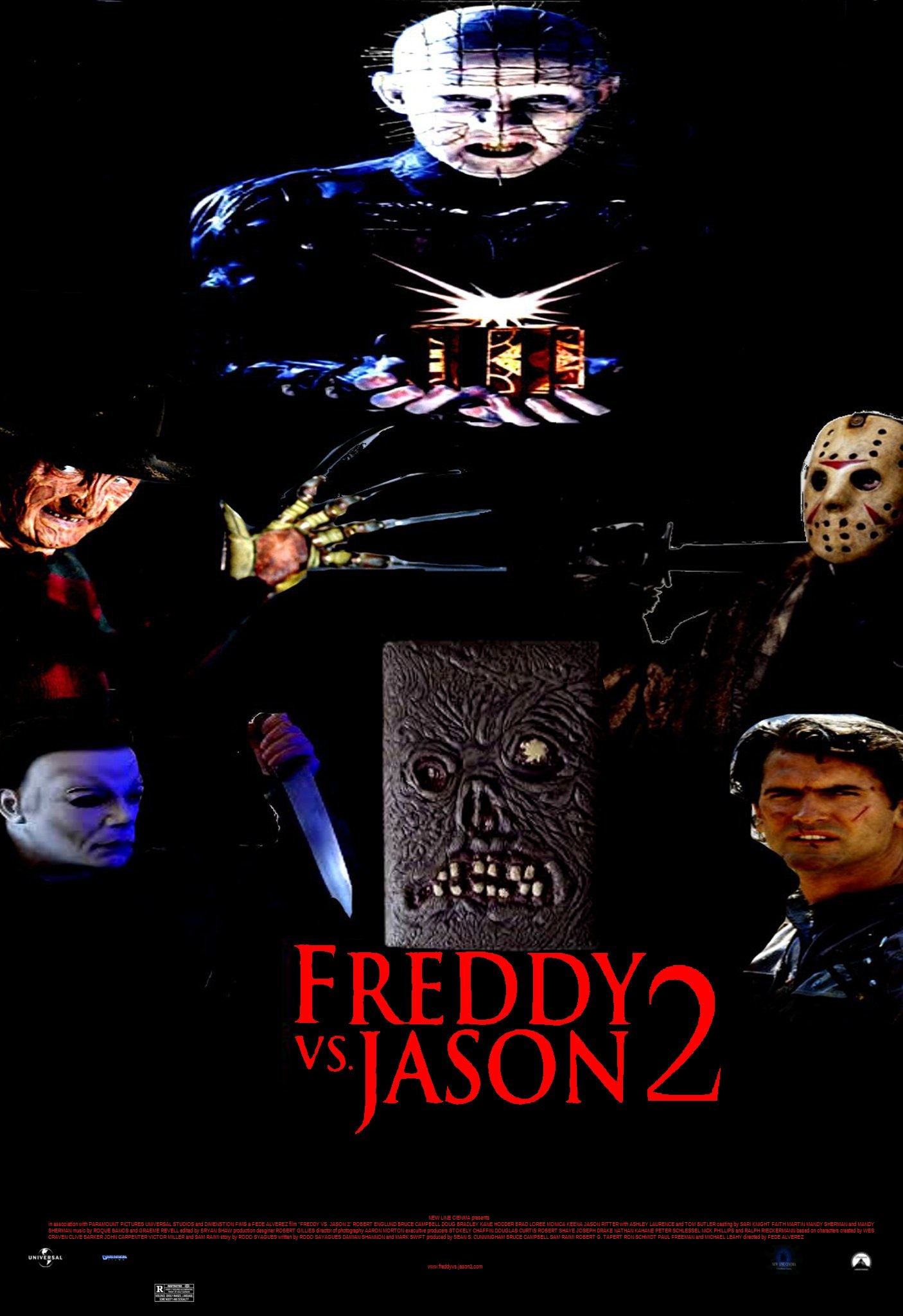 Freddy Vs Jason 2 Poster Version 1 By Steveirwinfan96 On Deviantart