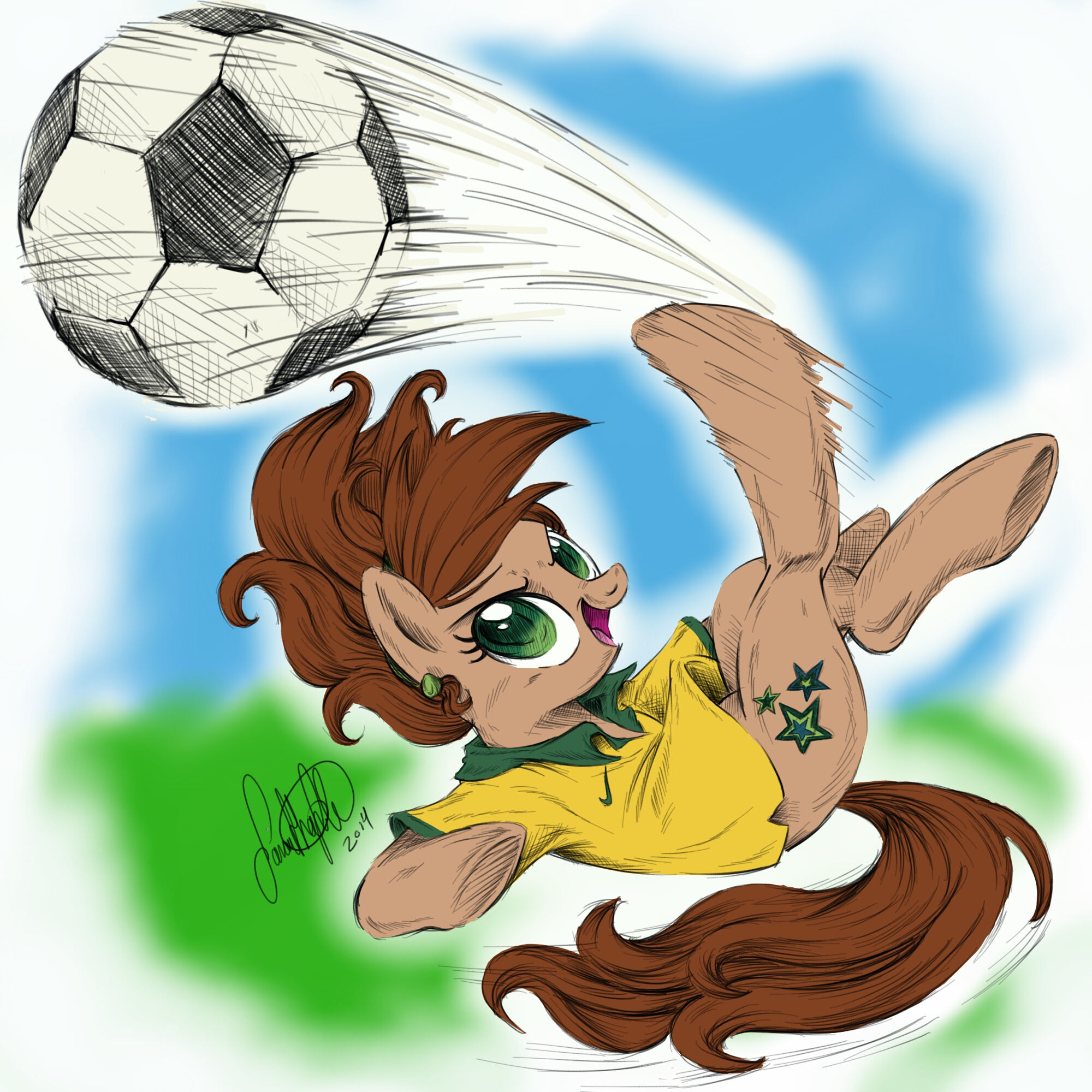 Go Brazil! by JaDeDJynX on DeviantArt
