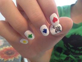 My Nails inspired by Amnesia the Anime by IrisMikuchan on DeviantArt