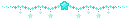 Teal Star Divider by AlbinoSeaTurtle