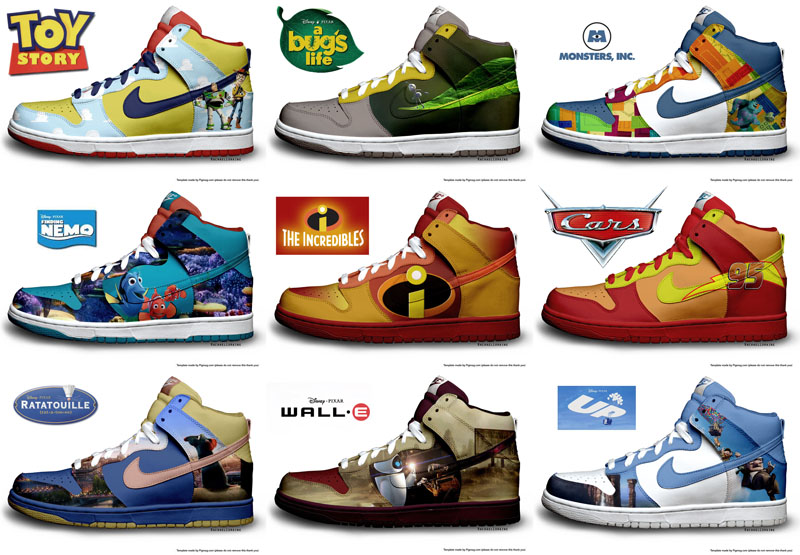 nike dunk toy story 