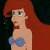 Ariel about to cry