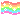 rainbow flag flapping