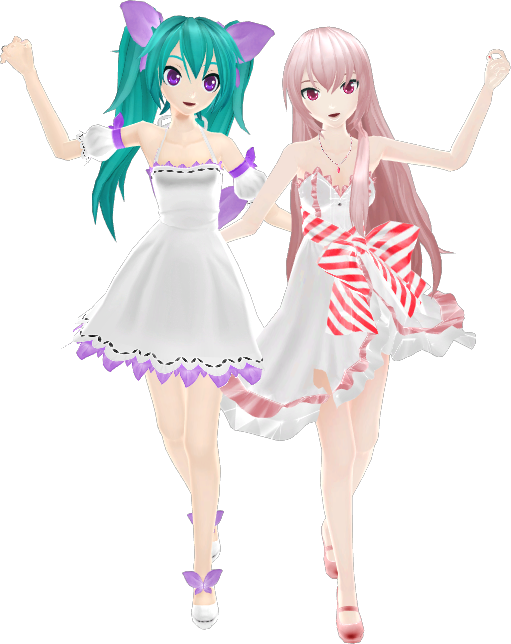 MMD Project Diva f White Amour White Innocent DL by GoThiCvaMPiR3 on ...